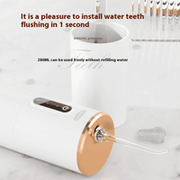 Portable Water Flosser — USB Rechargeable Oral I...

