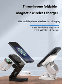 3-in-1 MagSafe Wireless Charging Station | iPhone, Apple Watch & AirPods