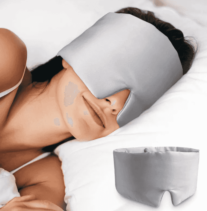 Silk-Feel Cooling Sleep Eye Mask

