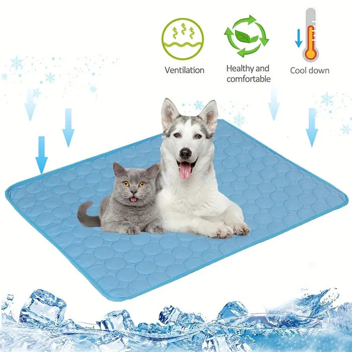 Dog Cooling Mat Summer Pets Cold Bed Extra Large 