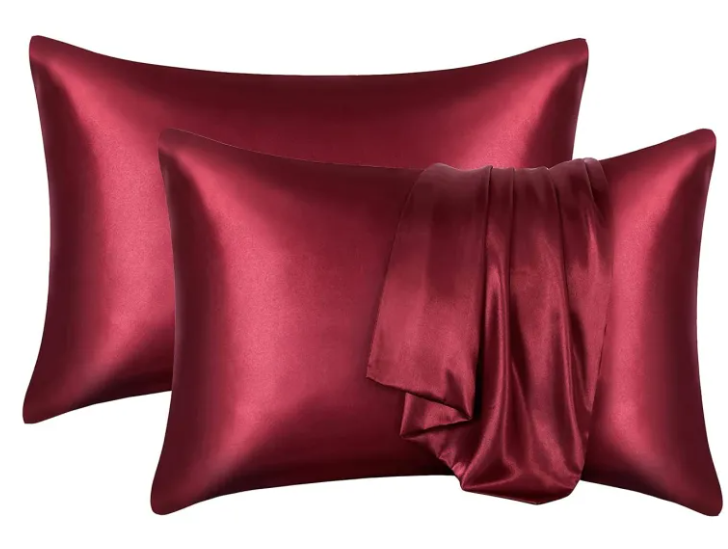 Silk-like Solid Colour Pillowcase