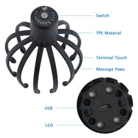 USB Rechargeable Electric Scalp Massager – 12 TP...

