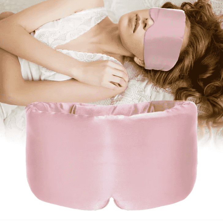 Silk-Feel Cooling Sleep Eye Mask

