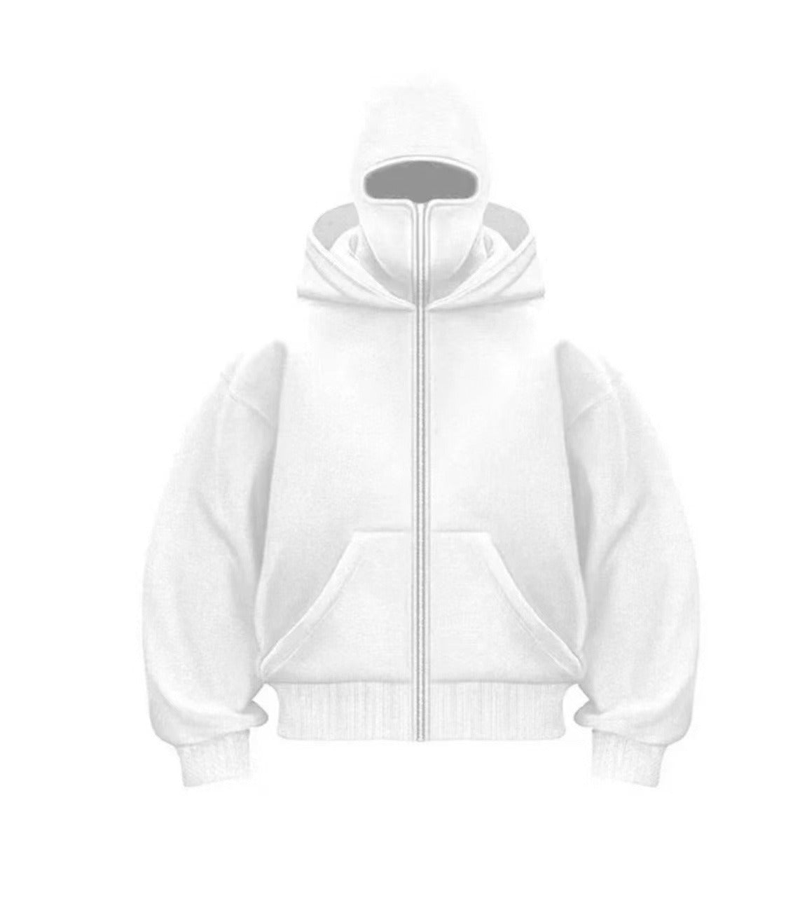 Men's Hooded Zip-Up Baseball Jacket – Lightweight Casual Layering
