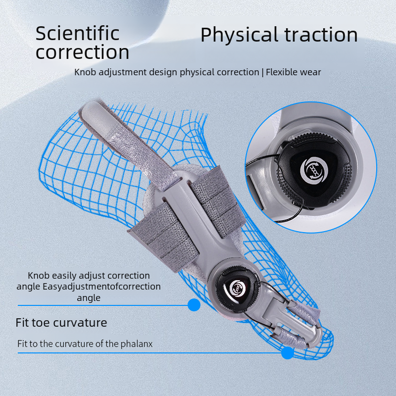 Adjustable Bunion Corrector – Ergonomic Toe Separator for Men & Women