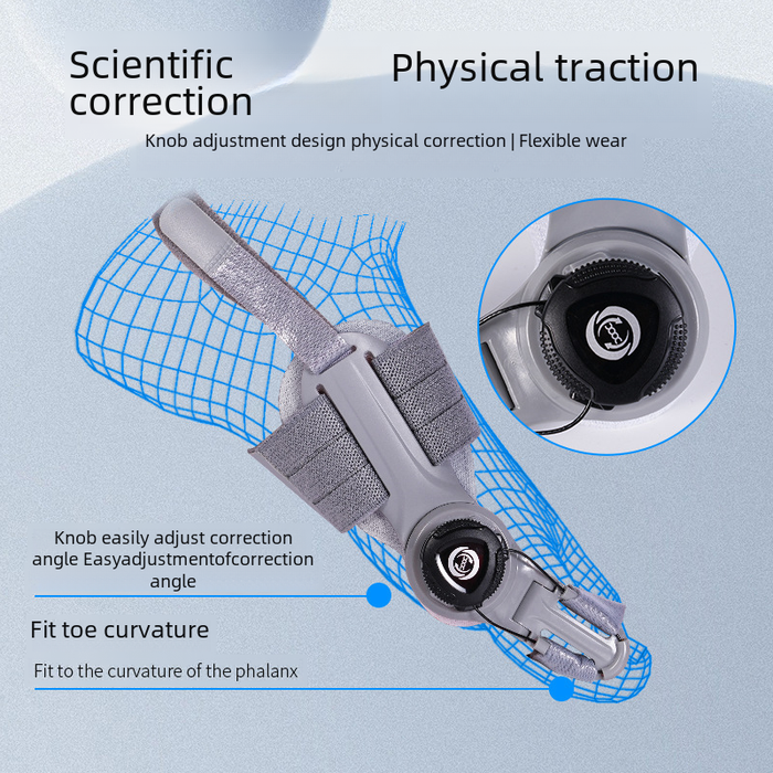 Adjustable Bunion Corrector – Ergonomic Toe Separator for Men & Women