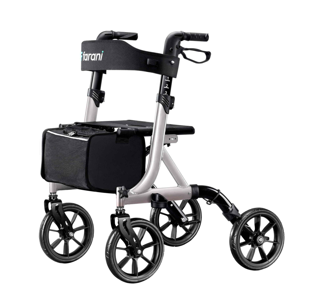All Terrain Rollator Walker with Seat