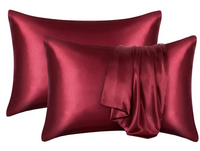 Silk-like Solid Colour Pillowcase