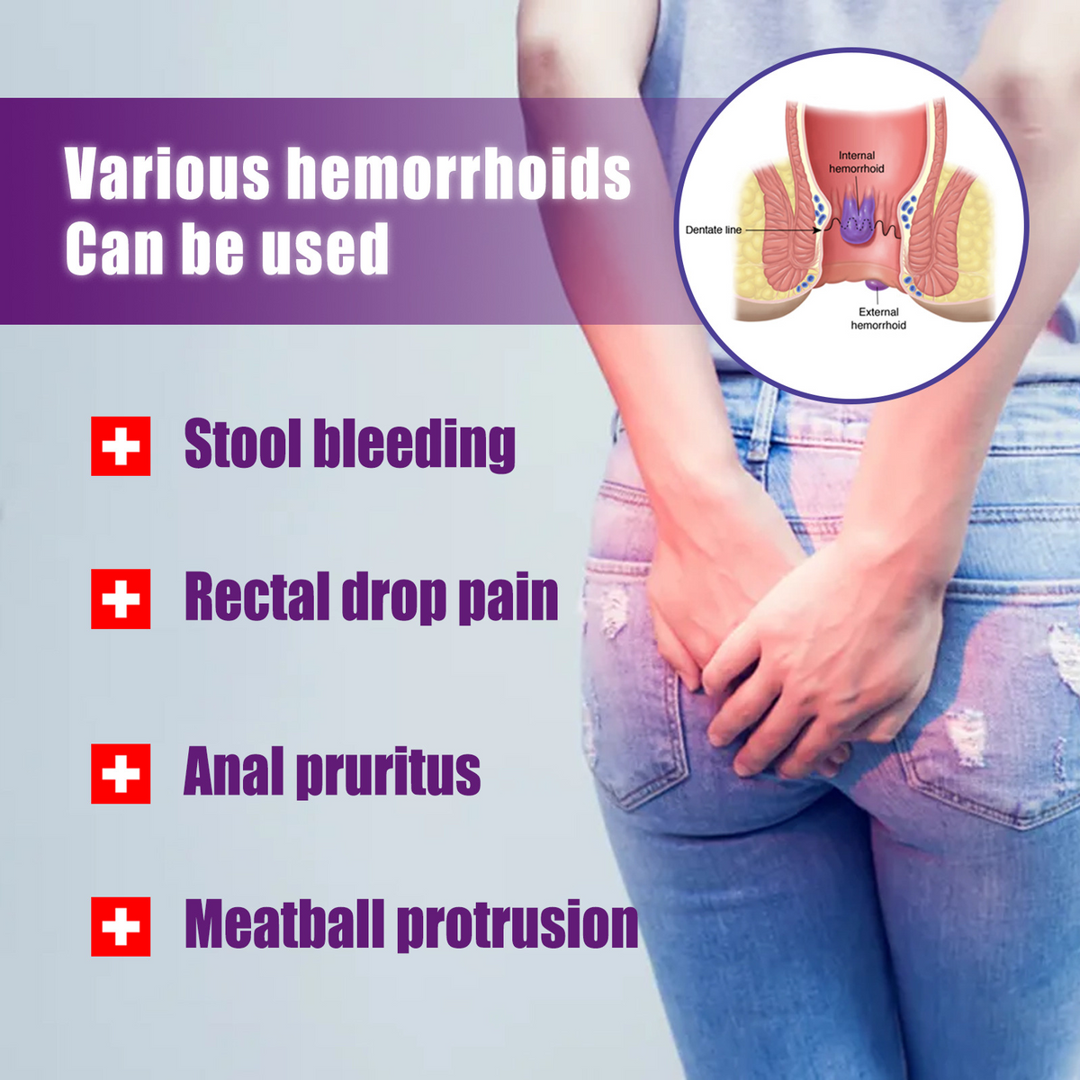 Herbal Haemorrhoid Relief Spray – Fast-Acting Cooling Formula, 30ml