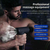 Percussion Massage Gun with 4 Heads