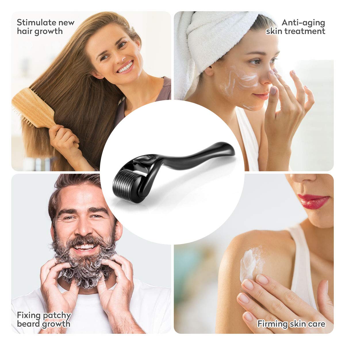 Derma Face Roller – Stimulate Circulation & Boost Skincare Absorption