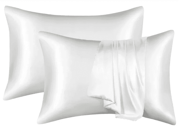 Silk-like Solid Colour Pillowcase


